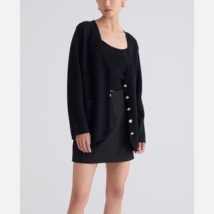 NWT JCrew Giselle Cardigan with Gold Buttons
